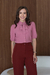 CAMISA EMILIA ROSA BLUSH - comprar online