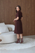 VESTIDO MELINA MARROM - loja online