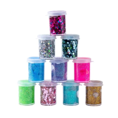 10 Glitter en gel 20cc en internet