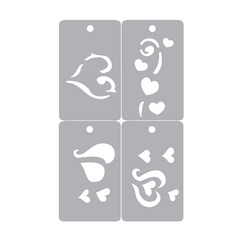 Imagen de Stencil 4 en 1 reutilizables