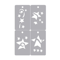 Stencil 4 en 1 reutilizables