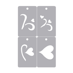 Stencil 4 en 1 reutilizables en internet