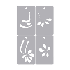 Imagen de Stencil 4 en 1 reutilizables