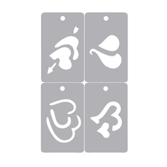 Stencil 4 en 1 reutilizables en internet