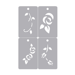Stencil 4 en 1 reutilizables - tienda online