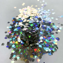 Conejitos plata holo - comprar online