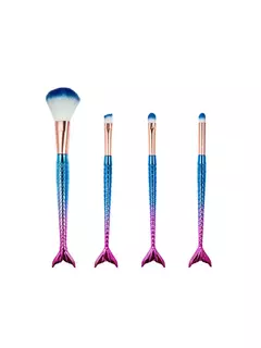 Brocha cola de sirena x4 - Glitter Bar