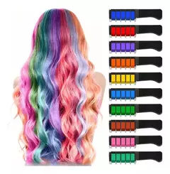 Cera peines pinta pelo 6 colores