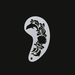 Stencil Mask laterales - Glitter Bar