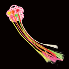 6 extensiones trenzitas Neón - comprar online