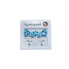 5 plancha de strass gemas para rostro - comprar online