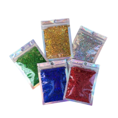 85 gramos de glitter holografico (5 colores surtidos) en internet