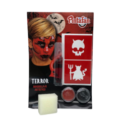 Kit Maquillaje Artistico Diablo