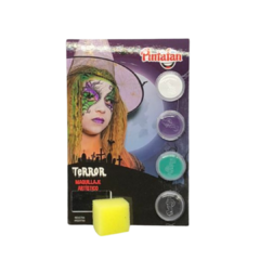 Kit Maquillaje Artistico Bruja
