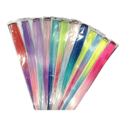 5 Mechitas De Pelo con glitter