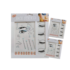 3 planchas de strass tornasolados XL - comprar online