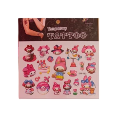 Tatuajes temporales My Melody 2 - comprar online