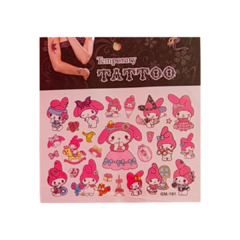 Tatuajes temporales My Melody 1 - comprar online