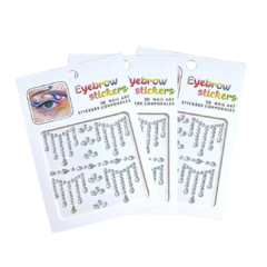 3 planchas de strass ojos - comprar online