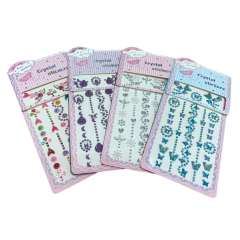 4 planchas de strass Cristal surtidos - comprar online