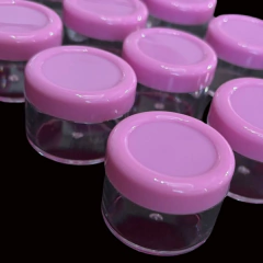 12 Organizador para glitter/strass tapa rosa - Glitter Bar