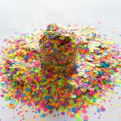 Neón Confetti Multicolor Mix (JF12) - comprar online