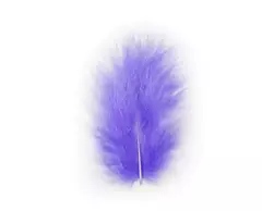 50 Plumas marabú lila - comprar online