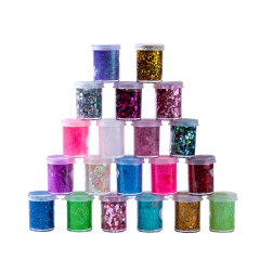 Glitter en gel 20 potes 20cc en internet