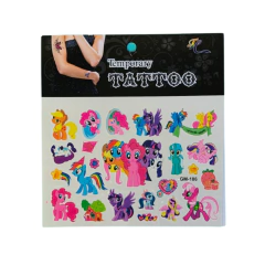 Tatuajes temporales my little pony - comprar online