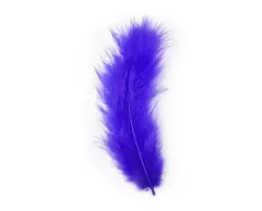 50 Plumas marabú violeta - comprar online