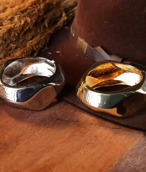 Bracelete grosso orgânico - comprar online