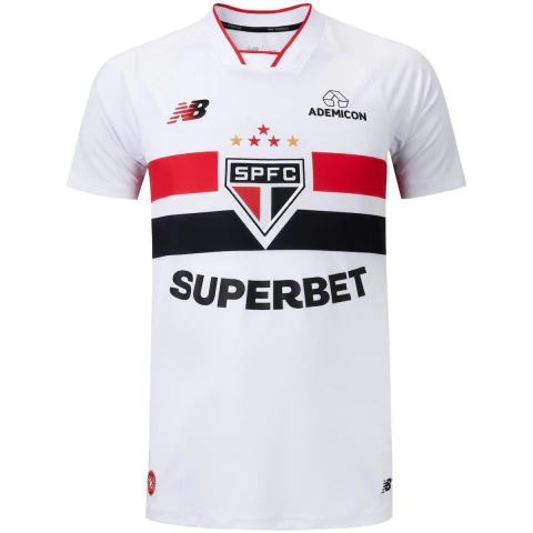 Camisa São Paulo I 26/27 Torcedor New Balance Masculina - comprar online