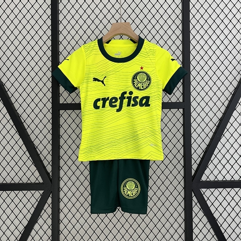 Kit Infantil Palmeiras III Puma 24/23- Verde Limão