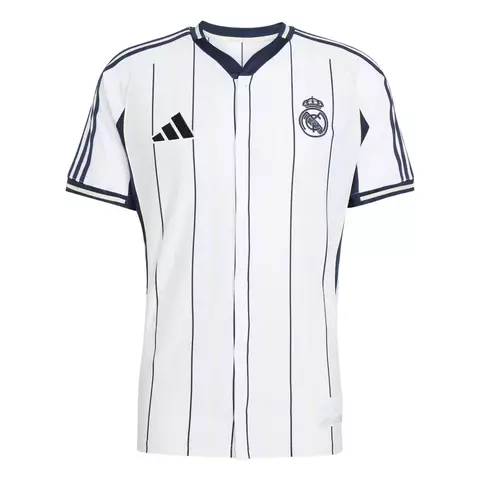 Camisa Real Madrid Baseball 25/26 Torcedor Masculina - Branca - comprar online