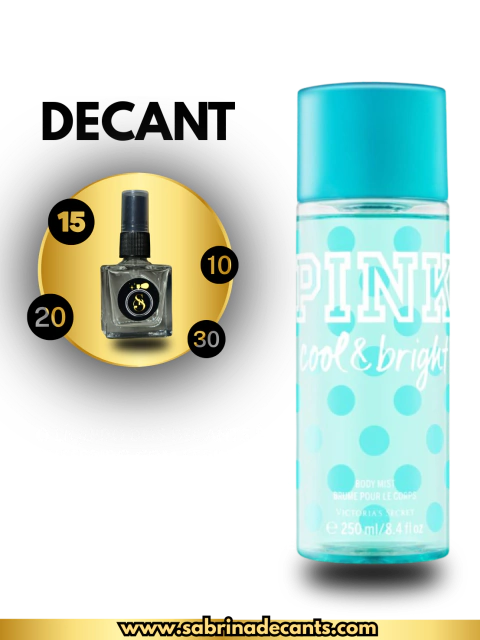 Decant Pink Cool & Bright Shimmer (com glitter) (Body Splash) - 10ml/20ml/30ml - Original Victoria's Secret - comprar online