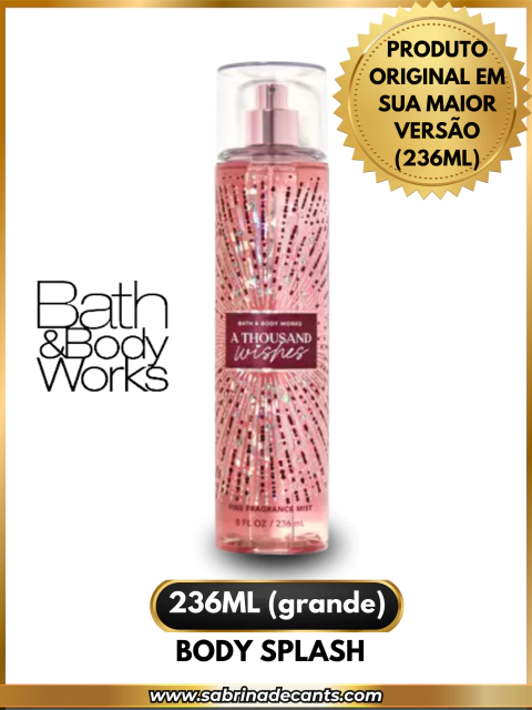 Body Splash 236ml A Thousand Wishes - Bath&Body Works (BBW)