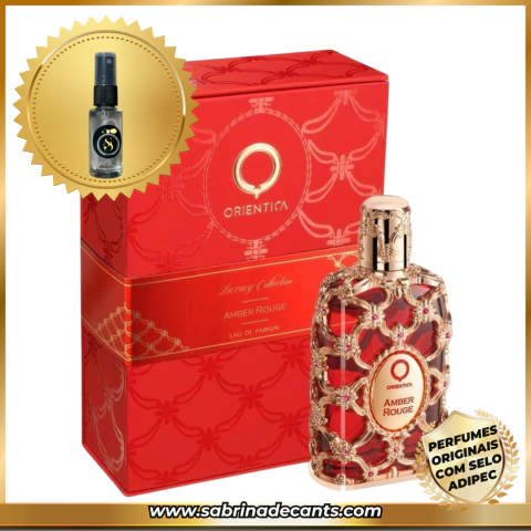 Decant Amber Rouge (Eau de Parfum) - Orientica - comprar online