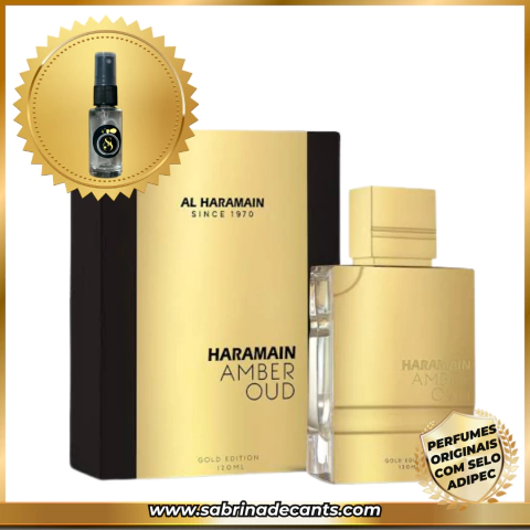Decant Amber Oud Gold Edition (Perfume Árabe) - Al Haramain - comprar online