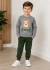 Conjunto Infantil Brandili Premium Inverno – Blusa Estampada Leão + Calça Moletom - (cópia)