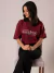 Camiseta Feminina Bordô - Mulher Bondosa - comprar online