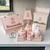 Kit Higiene Bebê Ursinha - Completo com Kit Higiene, Farmacinha, Porta Fraldas e abajur