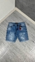 BERMUDA JEANS DIESEL BORDADO DESTROYED - comprar online