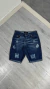 BERMUDA JEANS BOSS BORDADO DESTROYED na internet
