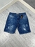 BERMUDA JEANS ACOSTAMENTO BORDADO - comprar online
