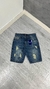 BERMUDA JEANS EMPORIO ARMANI BORDADO DESTROYED na internet
