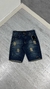 BERMUDA JEANS BOSS BORDADO DESTROYED na internet