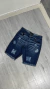 BERMUDA JEANS BOSS BORDADO DESTROYED - comprar online