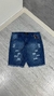 BERMUDA JEANS BOSS BORDADO DESTROYED na internet