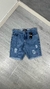 BERMUDA JEANS TOMMY HILFIGER BORDADO DESTROYED - comprar online