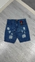 BERMUDA JEANS BOSS BORDADO DESTROYED na internet
